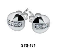 Stud Earring Minus Circle STS-131